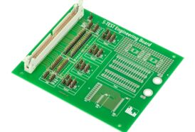 Side view S-TEST Engineering Board from SPEKTRA